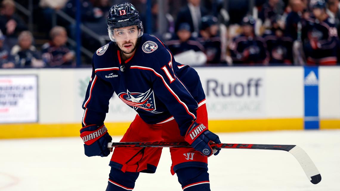 Blue Jackets Begin New Donkey Hat Tradition For Johnny Gaudreau | 10tv.com