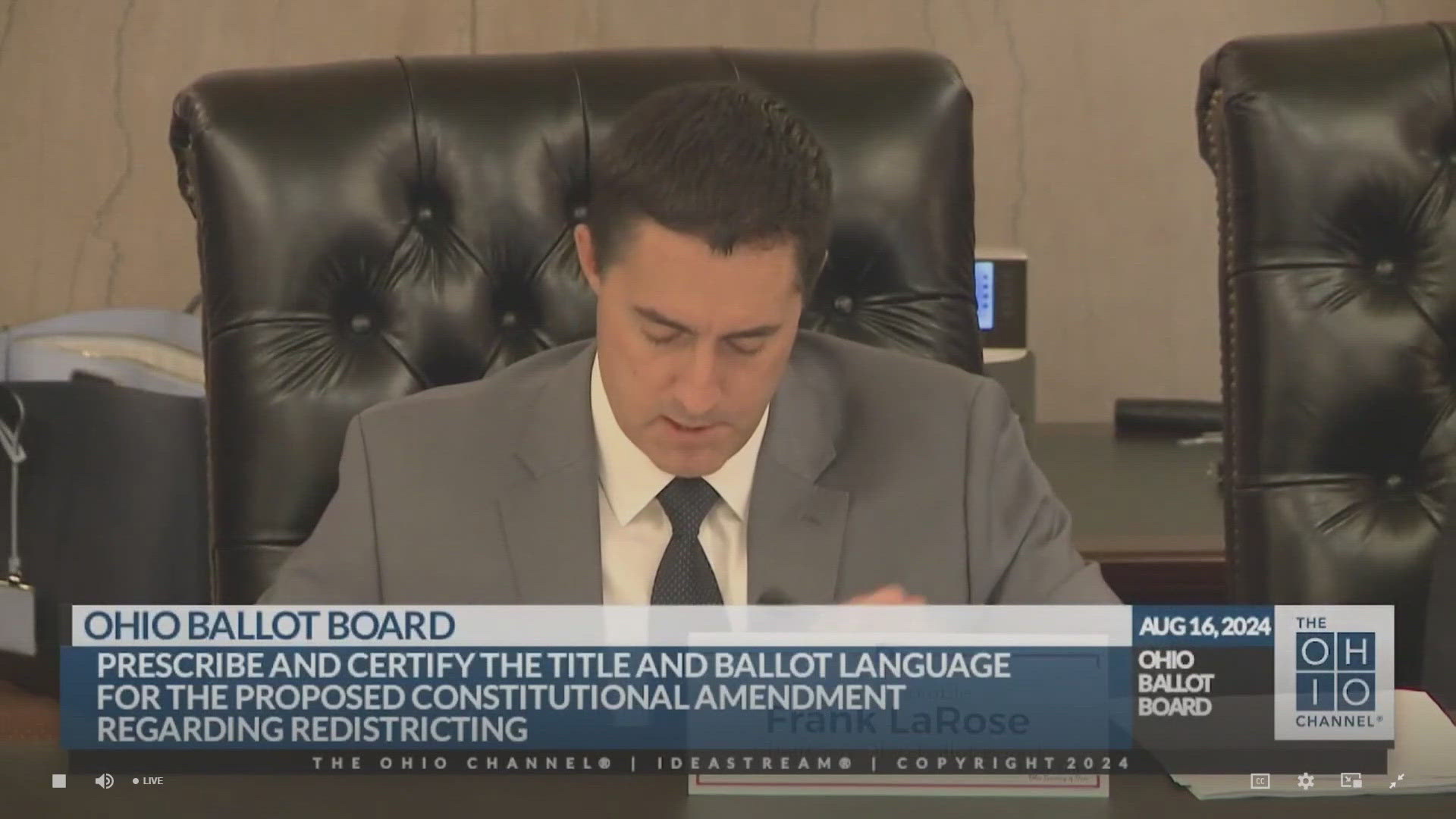 The panel OK'd language that will describe the proposed redistricting panel as “not elected by or subject to removal by the voters of the state."