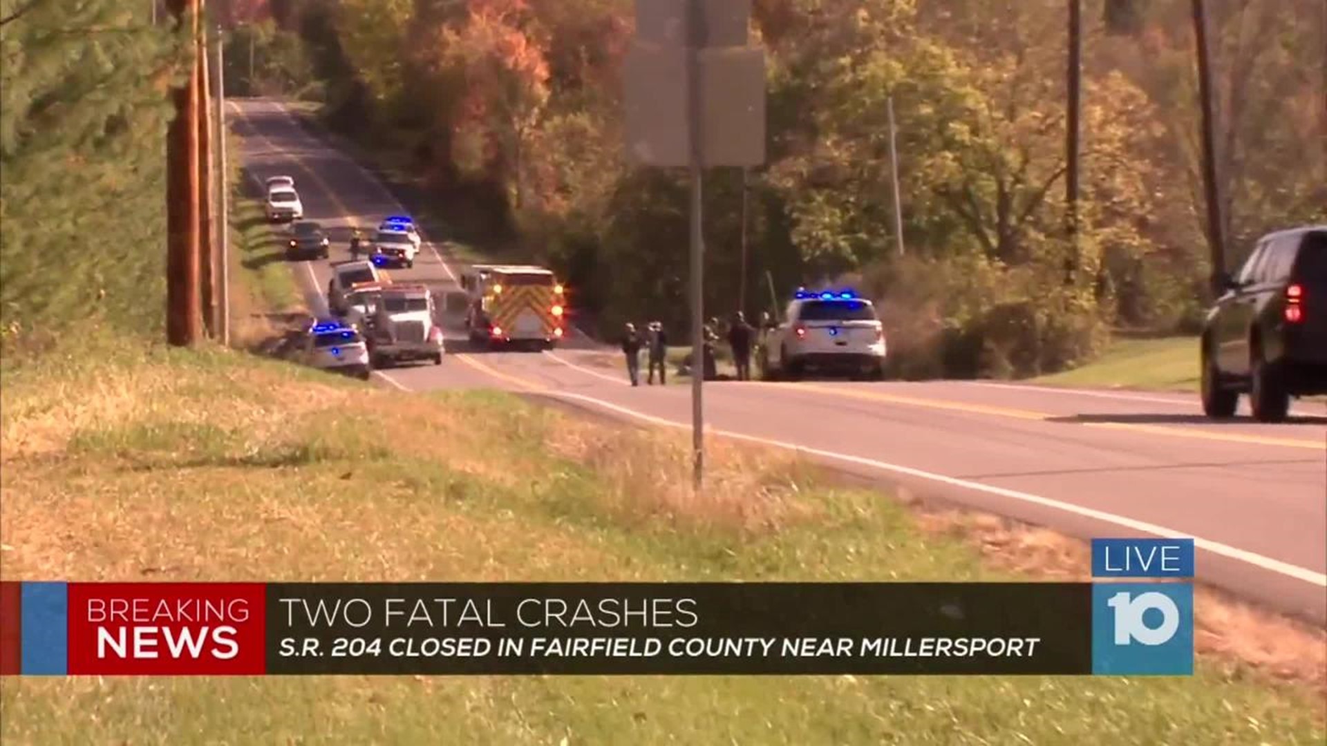 2 killed, multiple injured in Fairfield County crashes