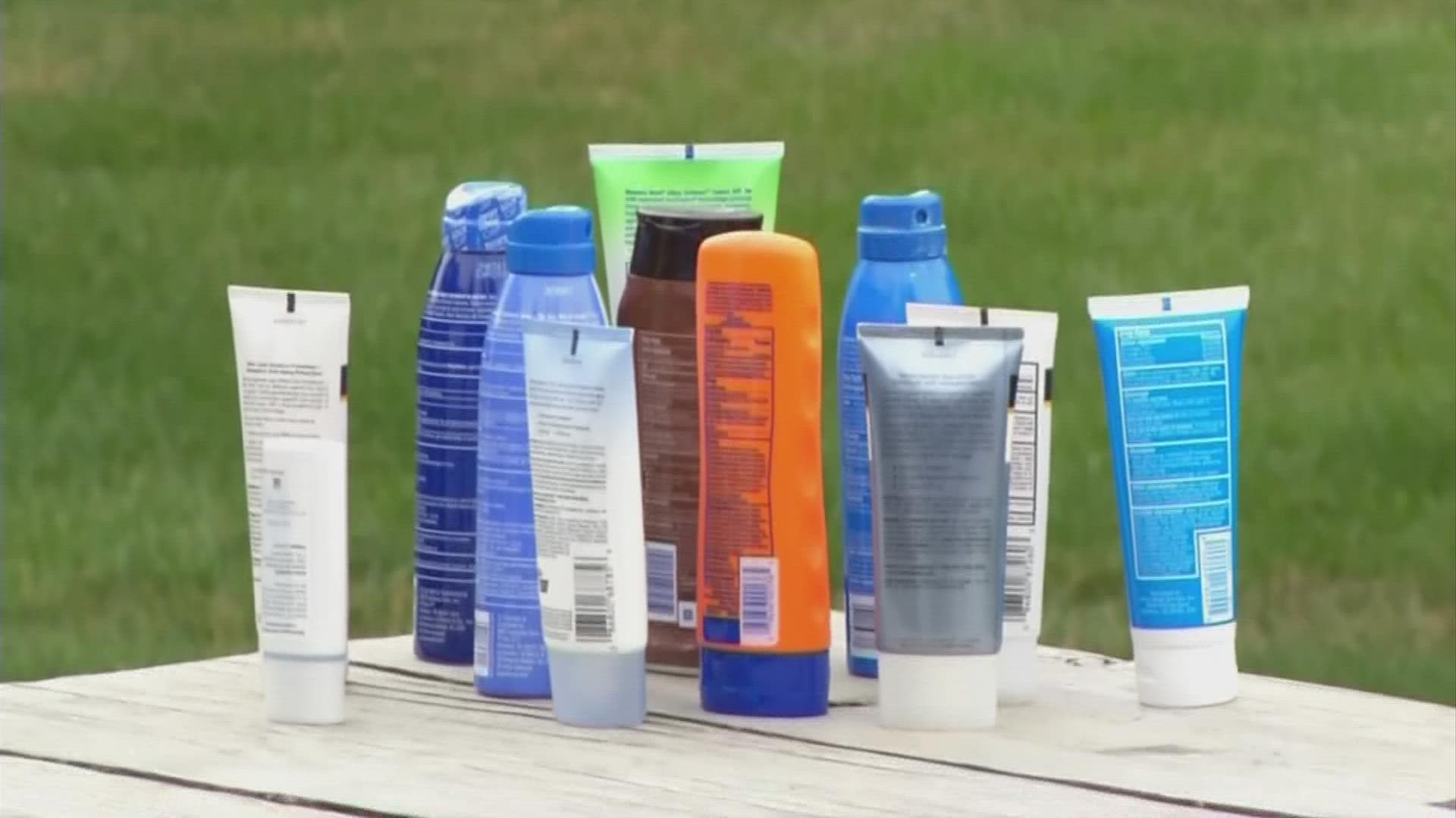The FDA and American Academy of Pediatrics say certain sunscreens can cause side effects.