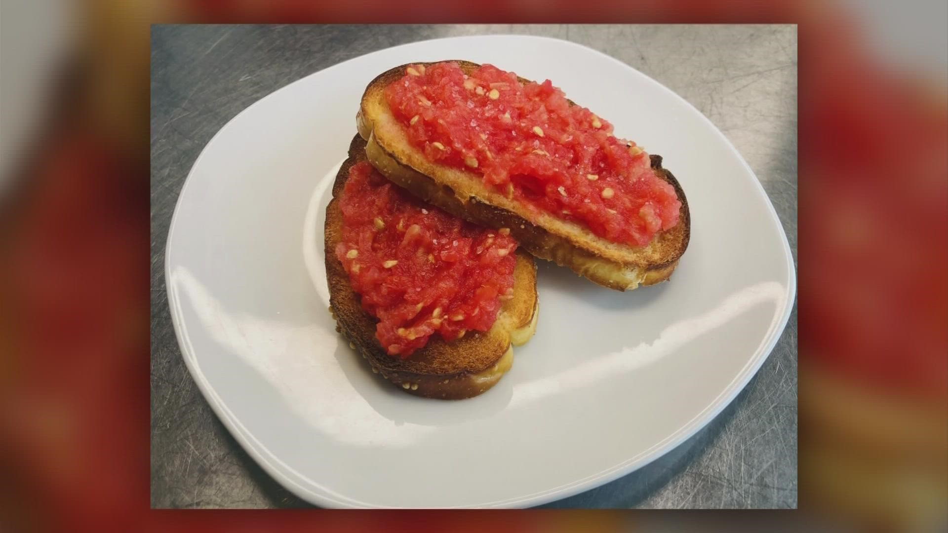 This recipe is a delicious way to use up those few extra tomatoes you have on hand.