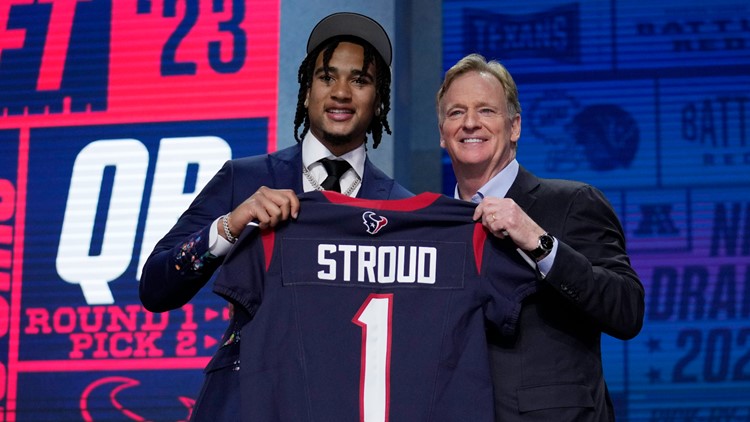 Stroud, Johnson, Smith-Njigba all drafted in first round of 2023 NFL Draft