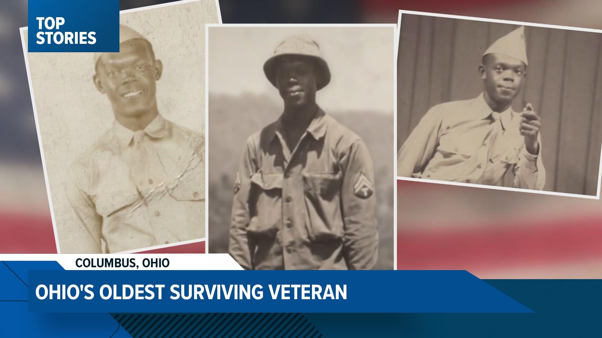 Moses Eldridge is Ohio’s oldest living World War II Army veteran. When asked what it feels like to be 108, he grins and says, “Like an old man.”