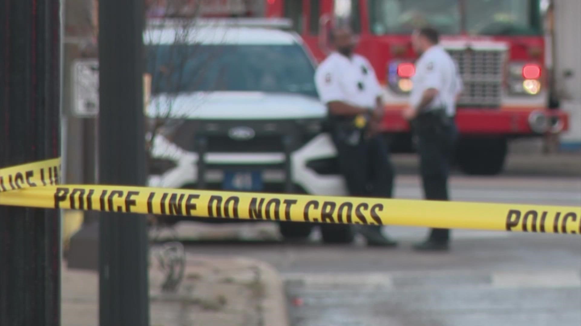 Two people were injured after a reported shooting on the city's northeast side Sunday afternoon.