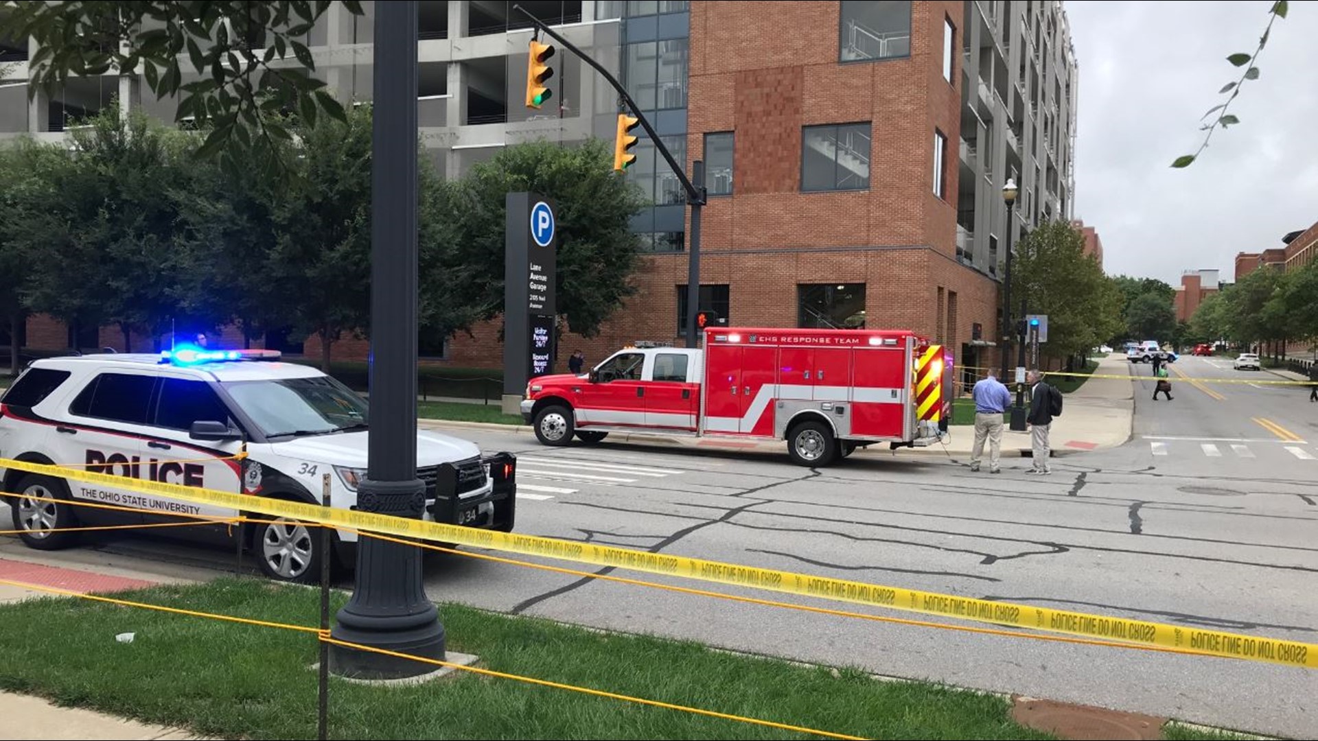 Ohio State student dies after falling from Lane Avenue parking garage