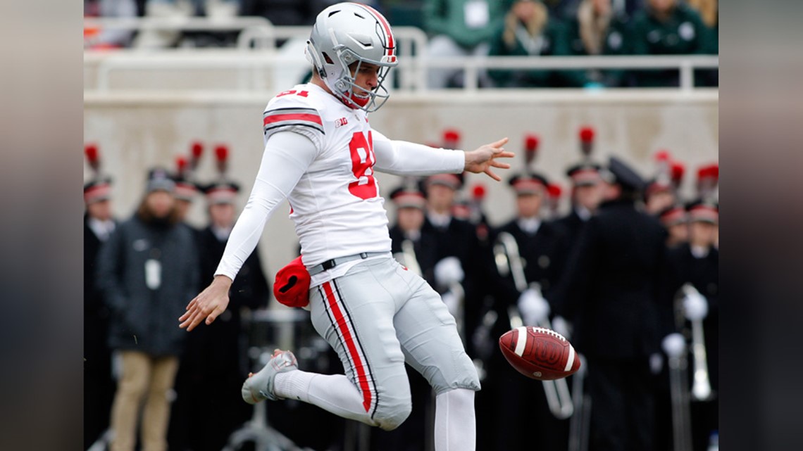 Ohio State football punter Drue Chrisman named second team All-Big