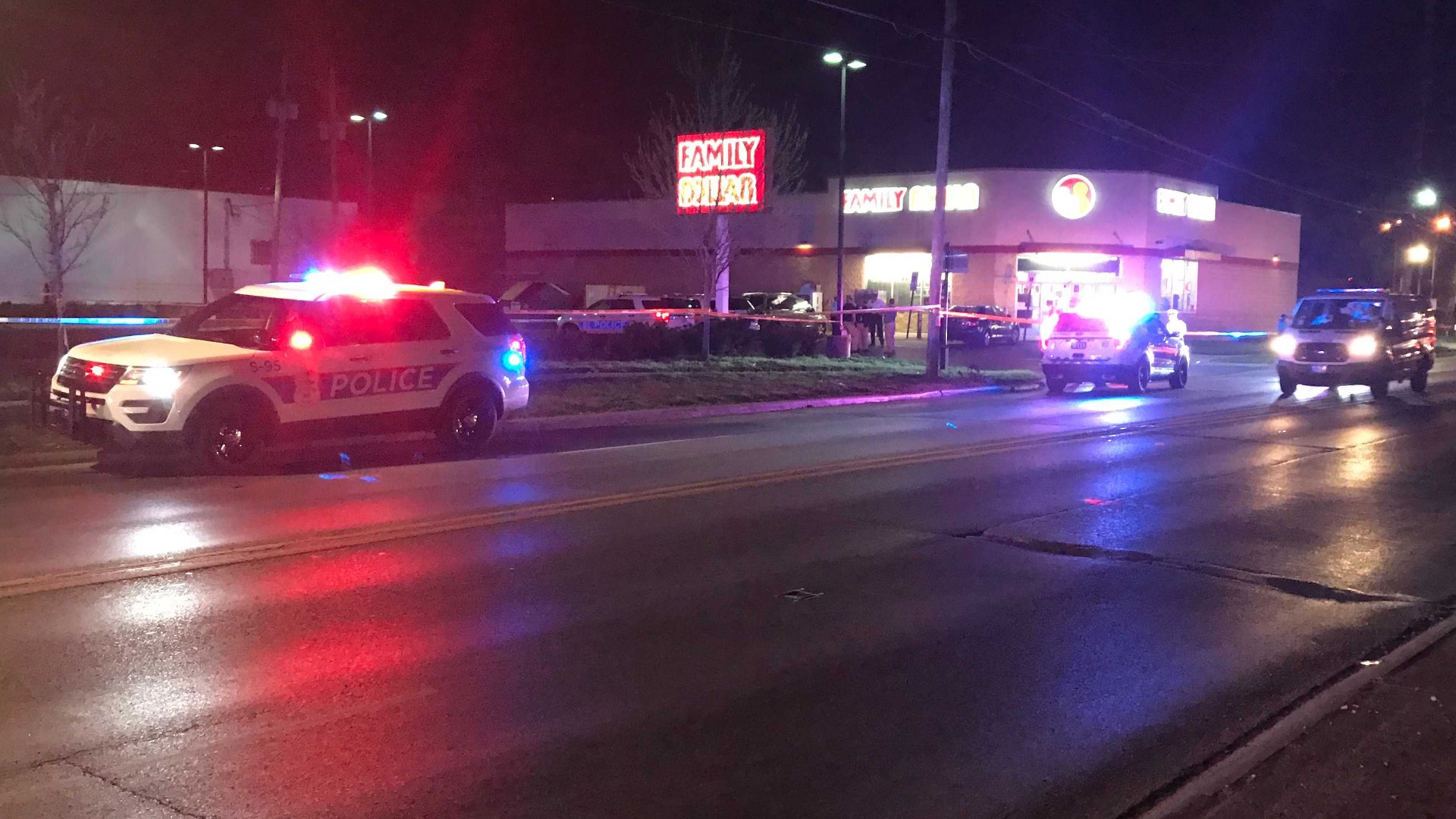 Officers were called to the area of East Livingston Avenue and South Nelson Road just after 9 p.m. for a report of a shooting.