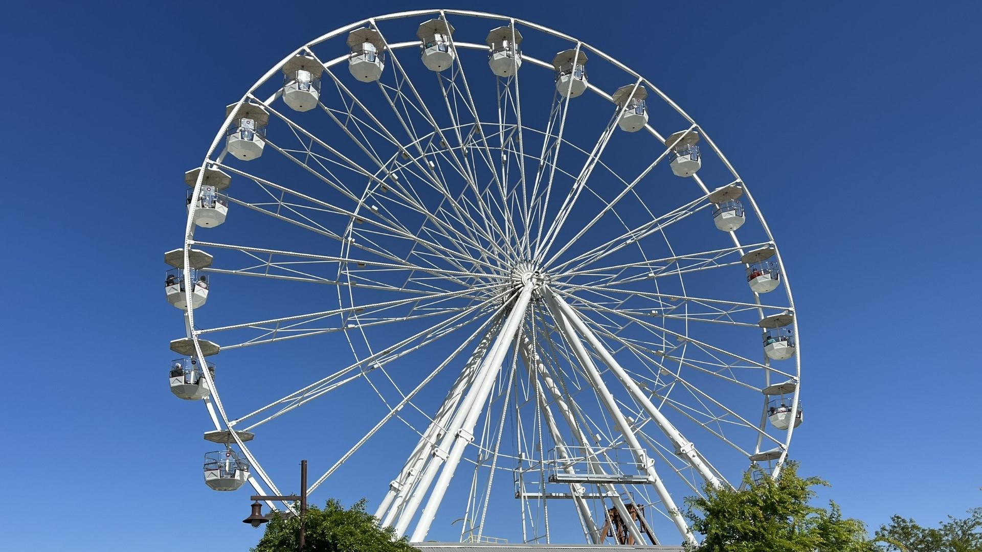 The zoo said the Ferris wheel will run from May 27 until the last day of Boo at the Zoo.