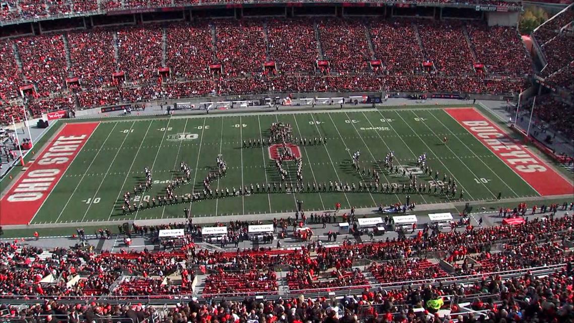 Ohio State Marching Band travels into the 'Upside Down' with 'Stranger Things' halftime show