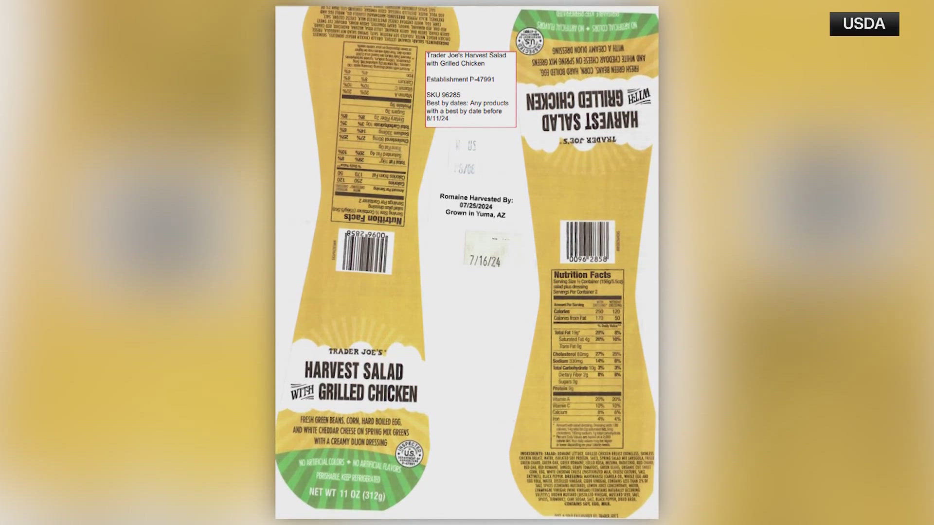 BrucePac is recalling roughly 6,000 tons of ready-to-eat meals sold at Walmart, Target and other stores because they may be contaminated with listeria bacteria.