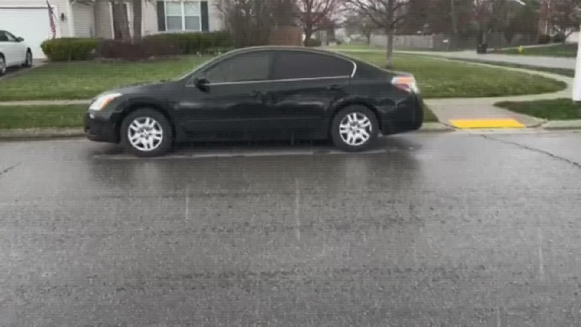 Kevin Landers breaks down tips on how you can protect your vehicle when the hail falls during severe weather.