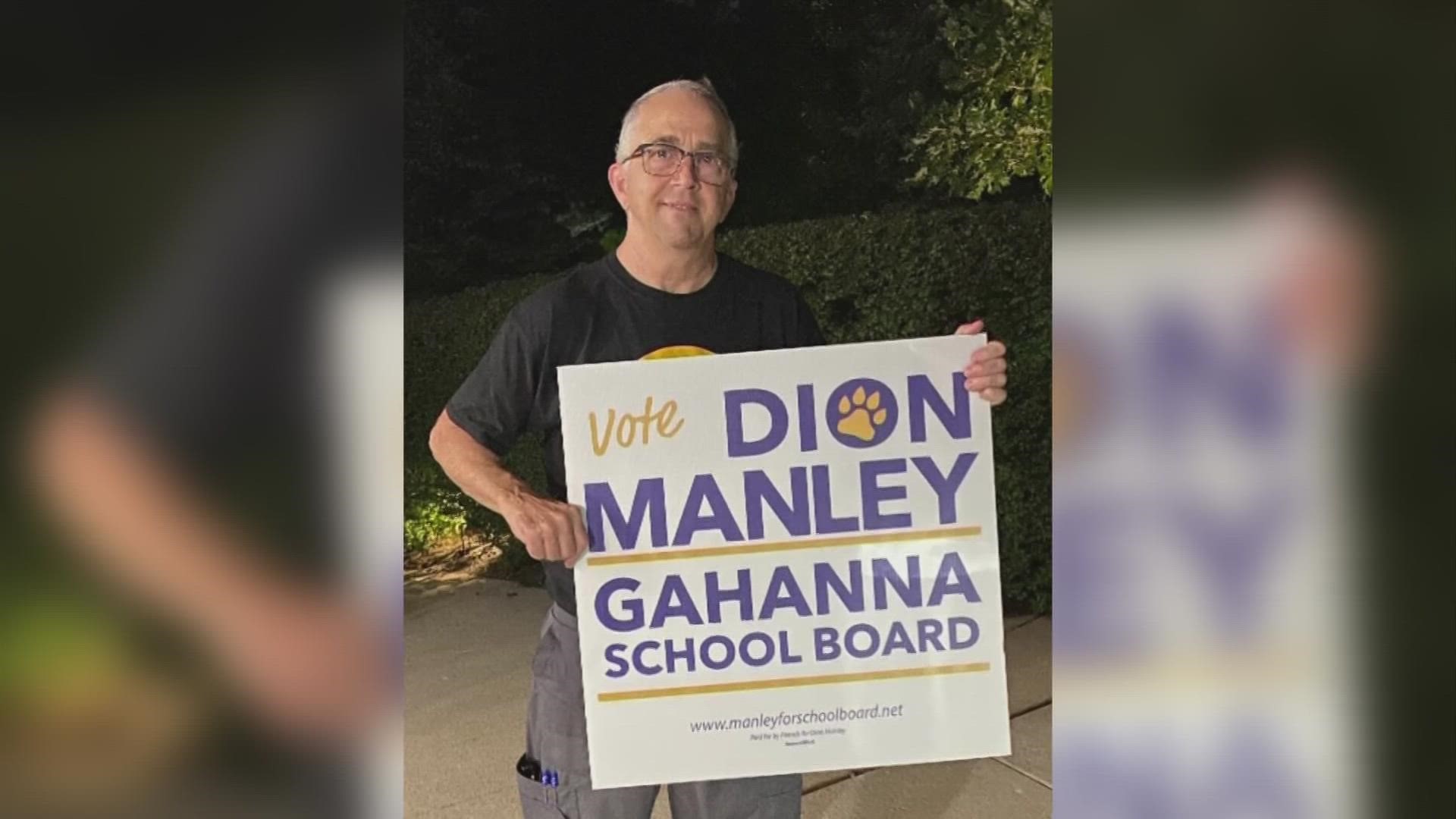 Dion Manley wants to be a voice for students and teachers while helping with other issues the district is facing.