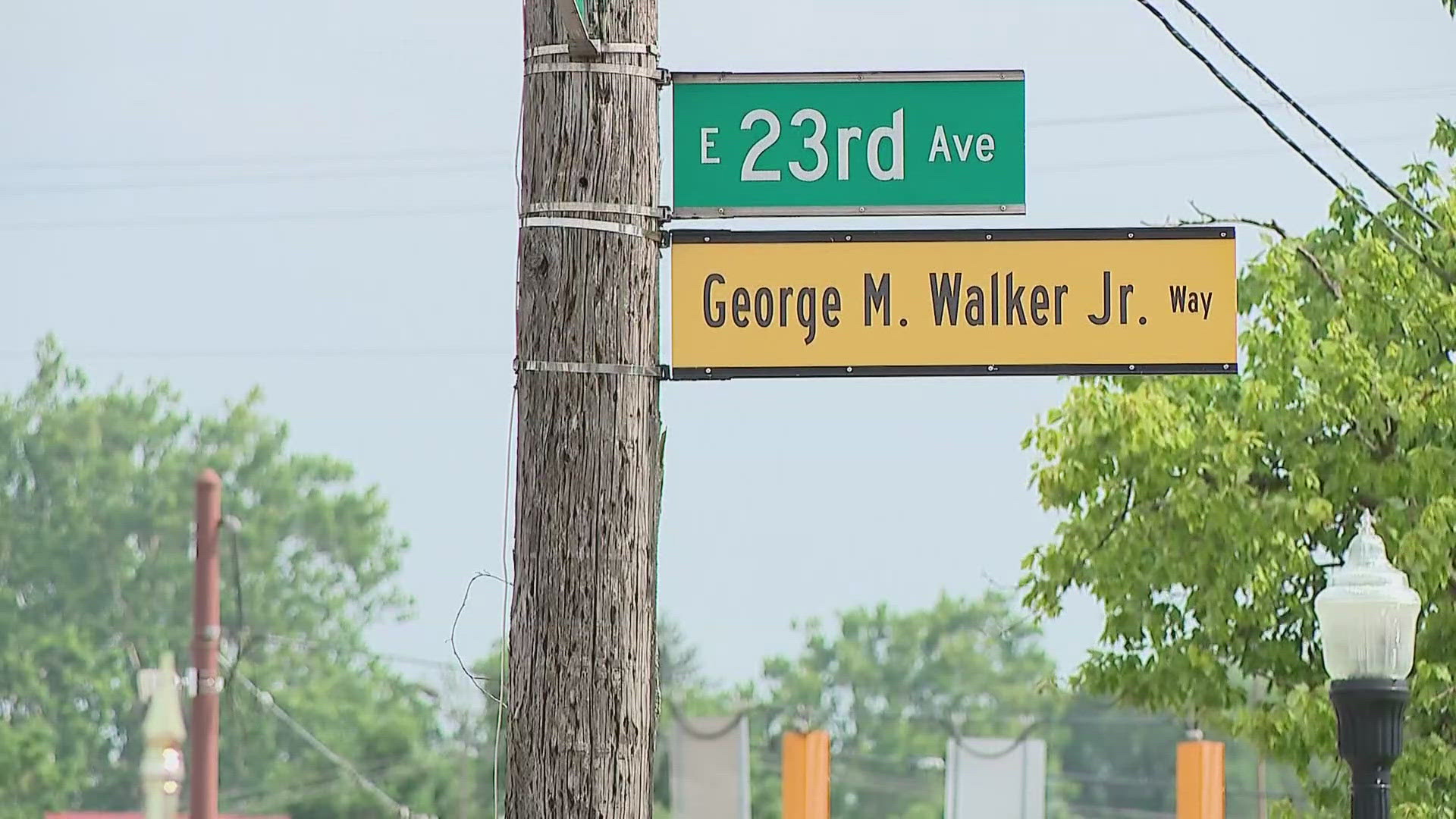 Walker was a long-time president of the South Linden Area Commission and continued helping the community until the end of his life.
