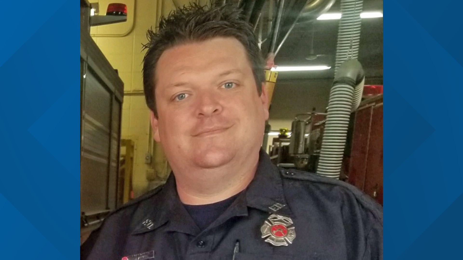 The Nelsonville Division of Fire said senior firefighter Jeff Armes was one of the firefighters who responded to the building fire on Pleasantview Avenue on Sunday.