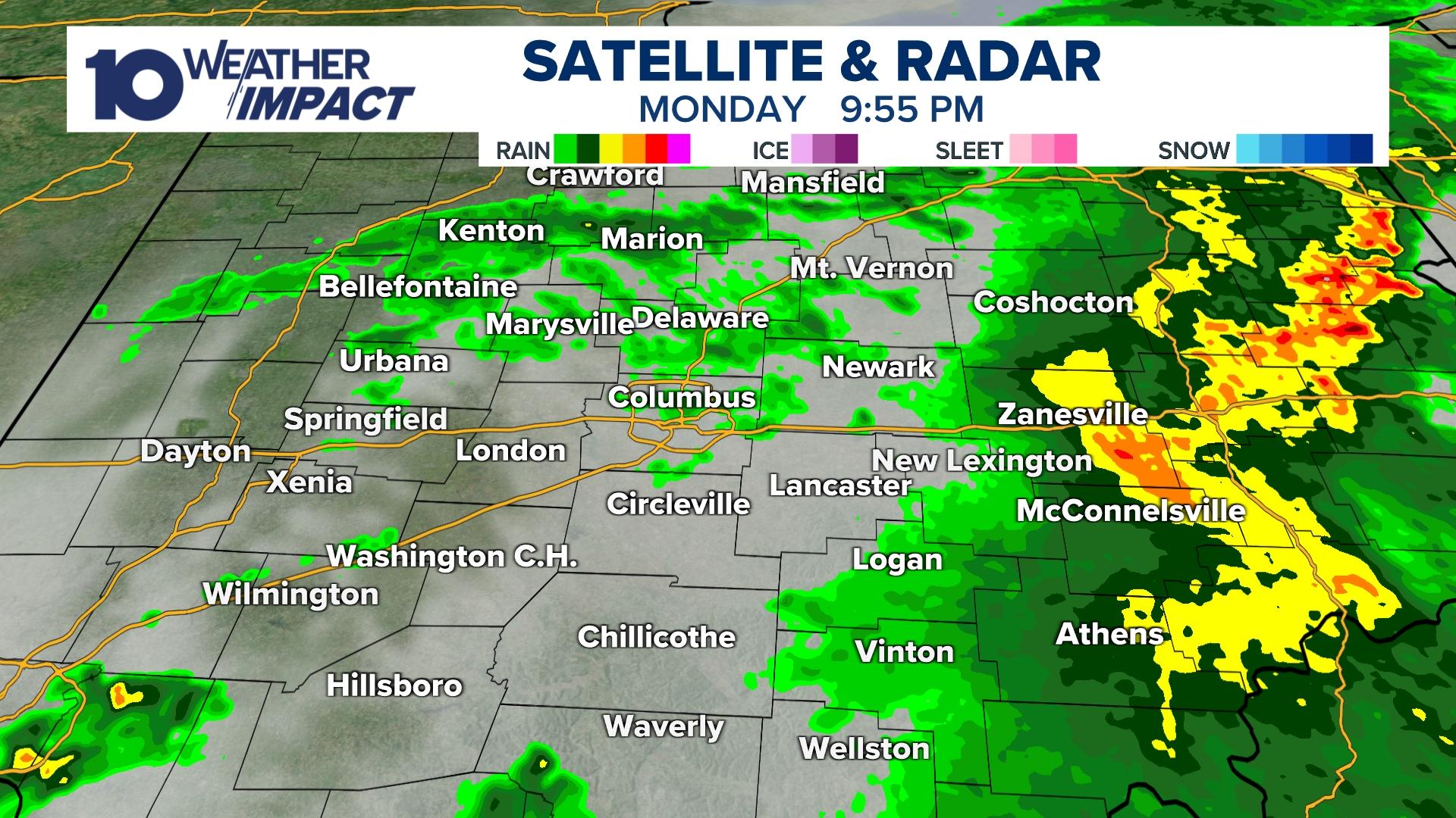 Tracking severe weather: Strong storms possible this evening in central ...
