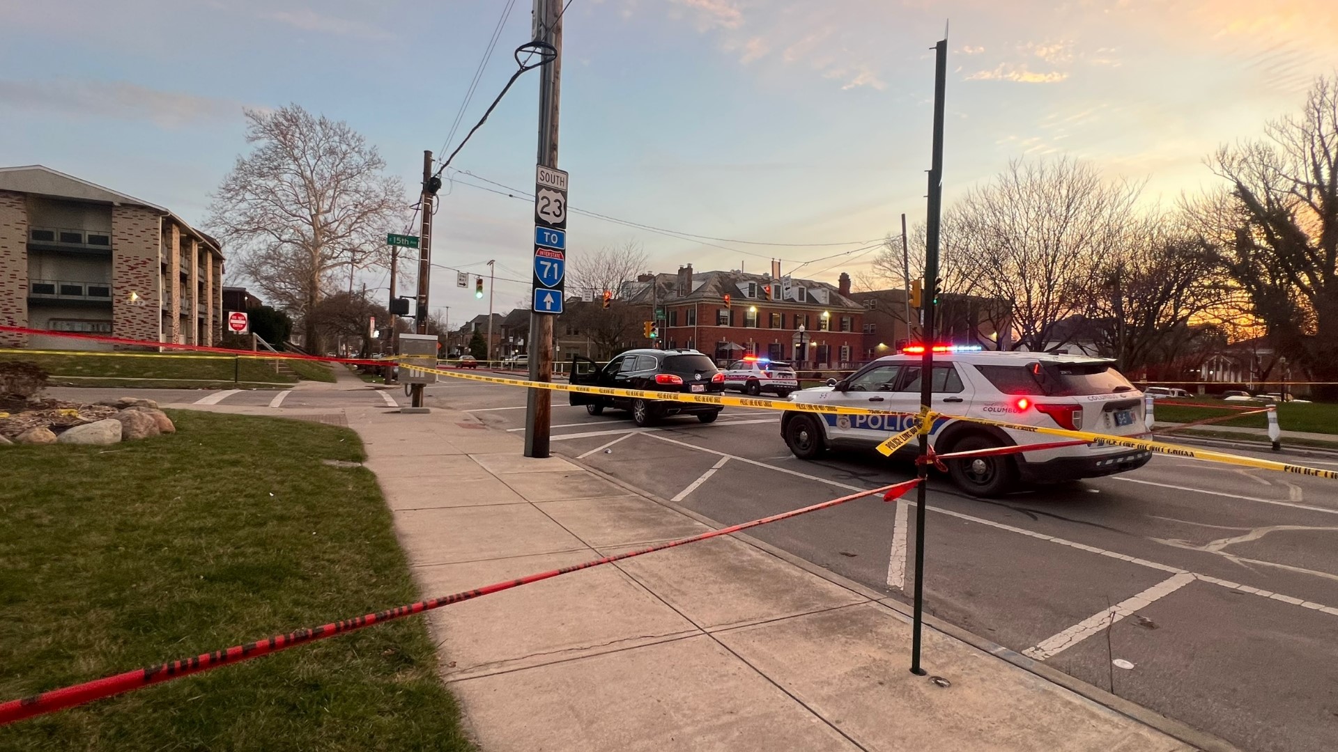 A 14-year-old boy is accused of shooting a woman who police say accidentally ran over a dog in the University District.