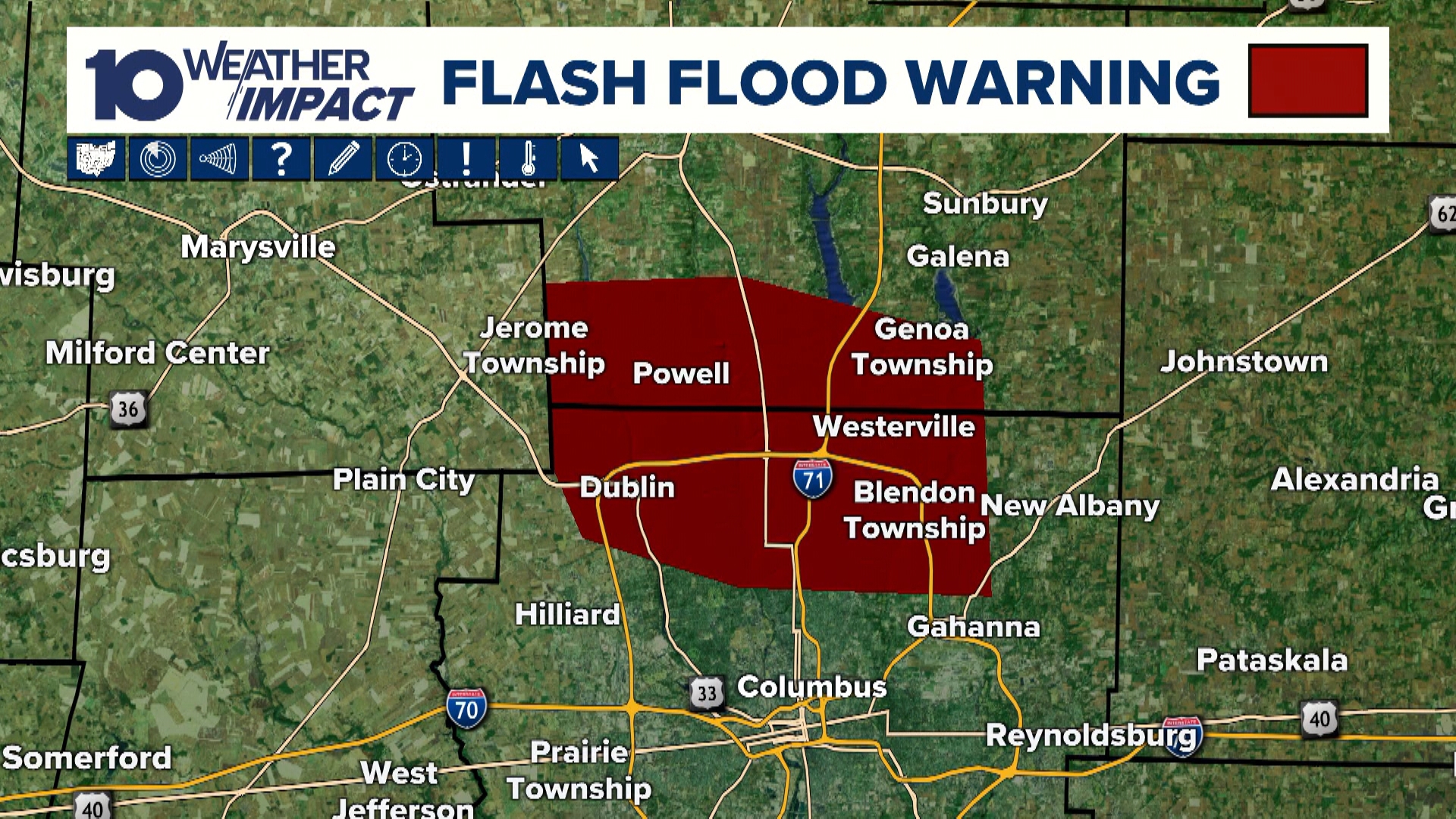 Flash Flood Warnings issued for parts of central Ohio: What to know ...
