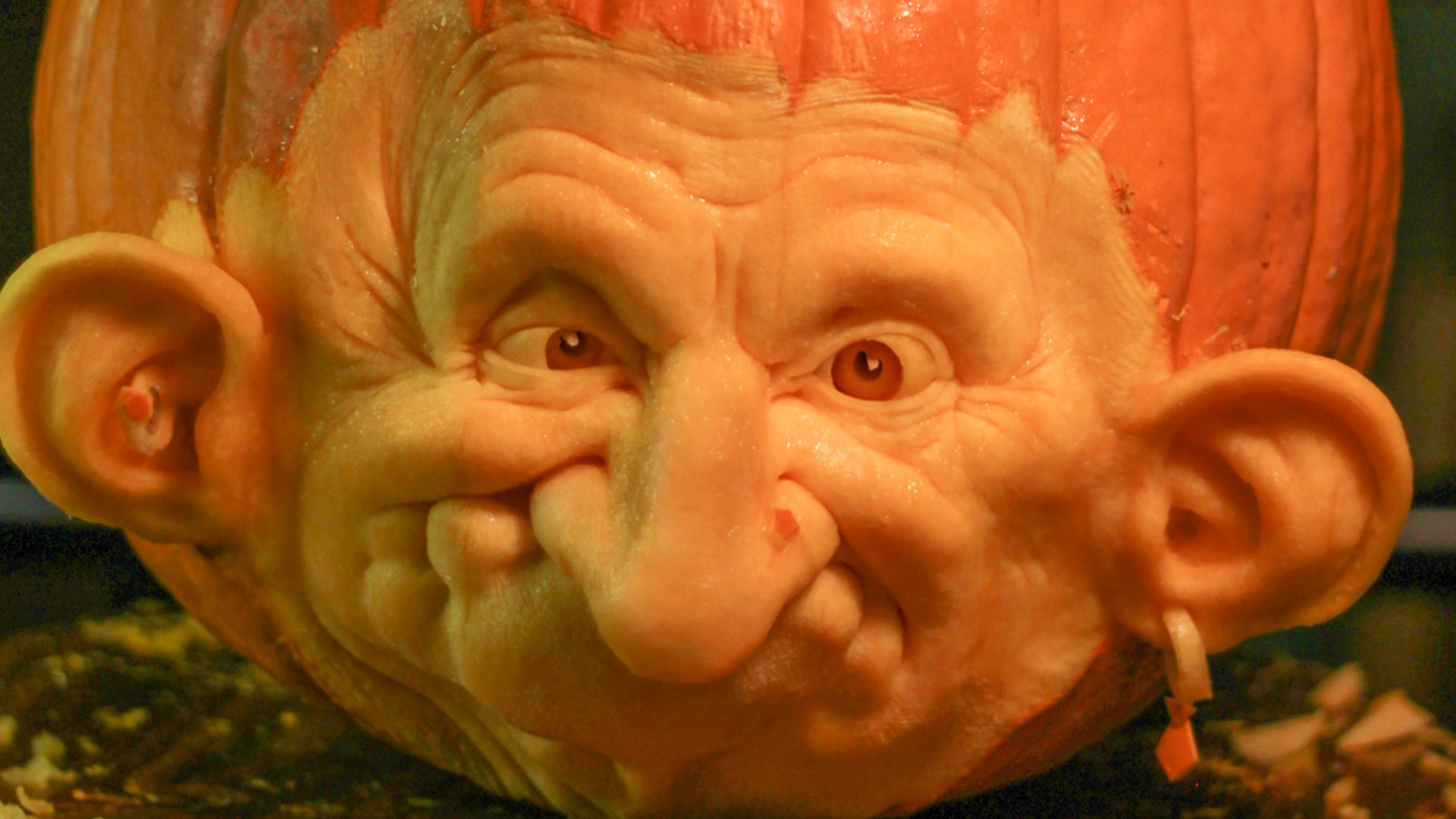 In the last 10 years, Deane Arnold has sculpted thousands of pumpkins.
