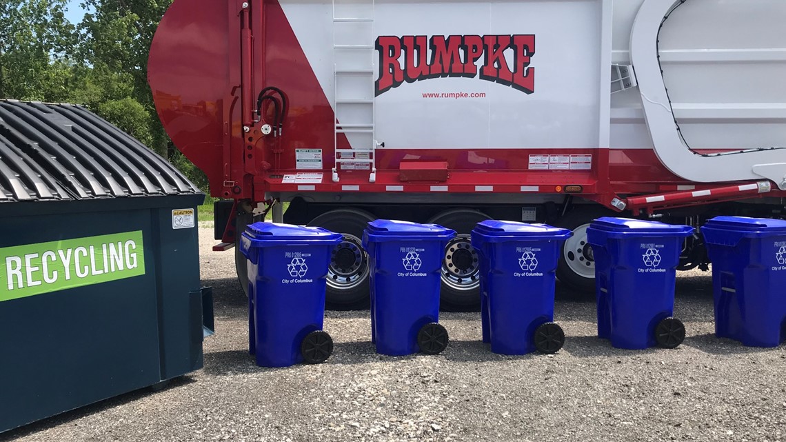 Columbus announces to collect recycling every week in June