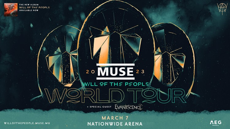 Muse bringing ‘Will of the People’ tour to Columbus in March