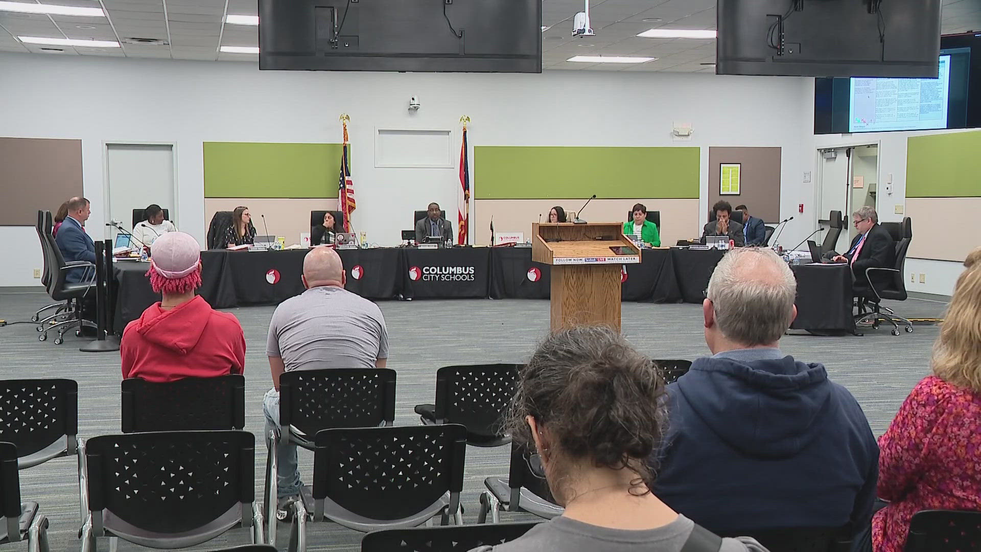 Columbus City Schools held a meeting Wednesday evening to update the community about last week's workshops regarding families' priorities and concerns.