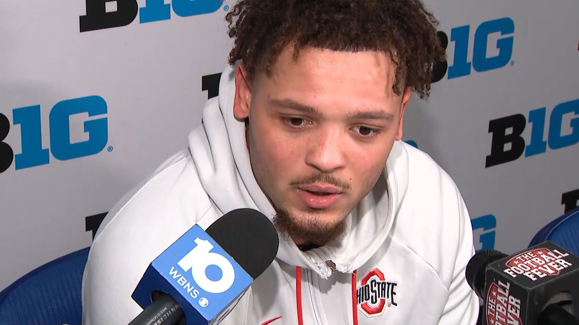 Brandon Inniss postgame interview | Ohio State vs. Indiana — Big Ten Championship