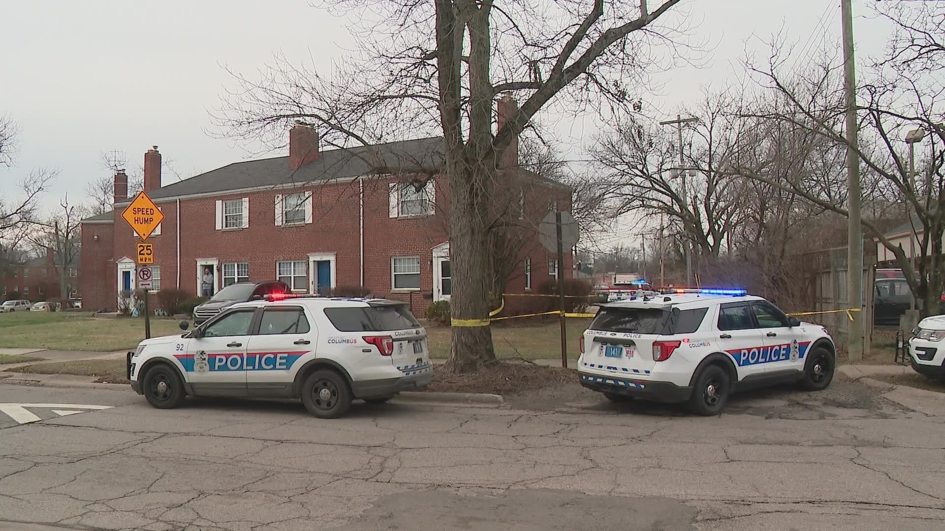 Saadiq Teague, 20, was found lying on the ground with a gunshot wound. He was pronounced dead at the scene at 12:33 p.m., according to Columbus police.