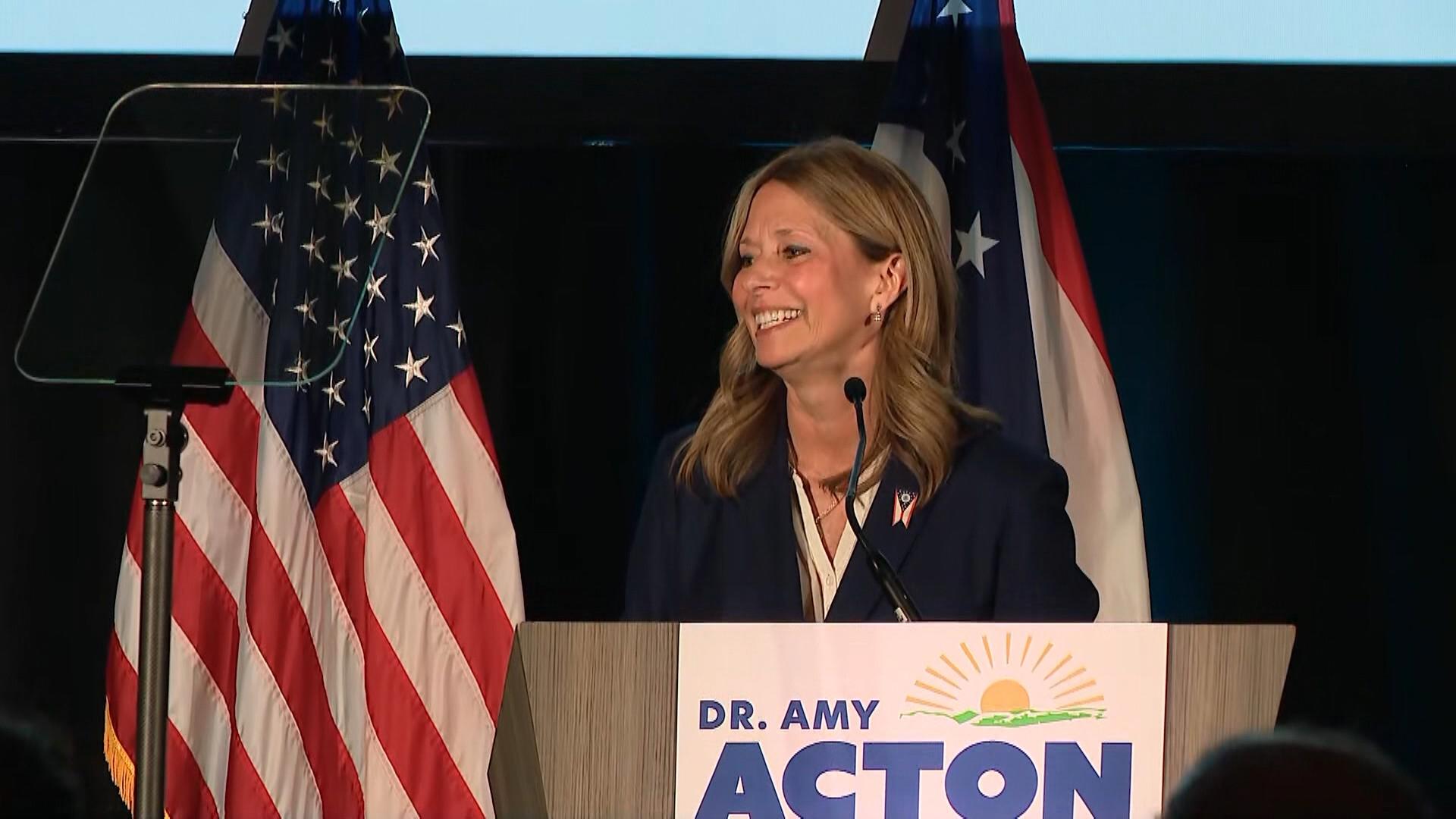 FULL SPEECH: Amy Acton wins Democratic nomination for Ohio ...