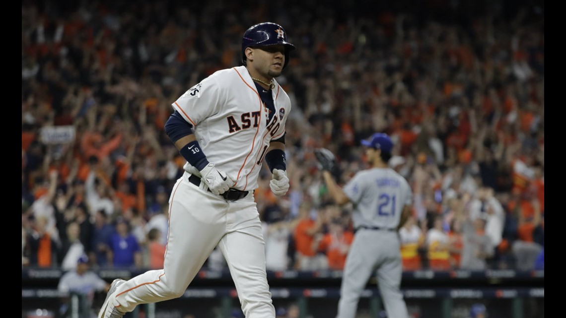 Astros' Yuli Gurriel suspended for racist gesture, but not during World  Series 
