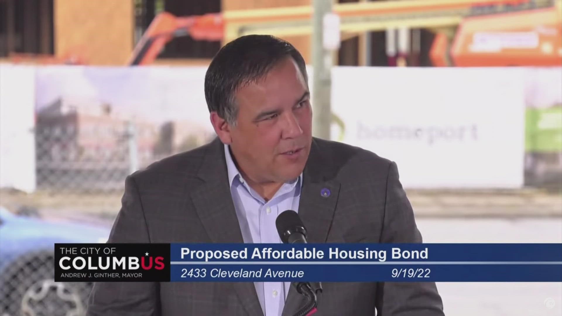 Mayor Ginther outlined how the proposed $200 million affordable housing bond – a portion of the $1.5 billion bond package – addresses Central Ohio’s housing crisis.