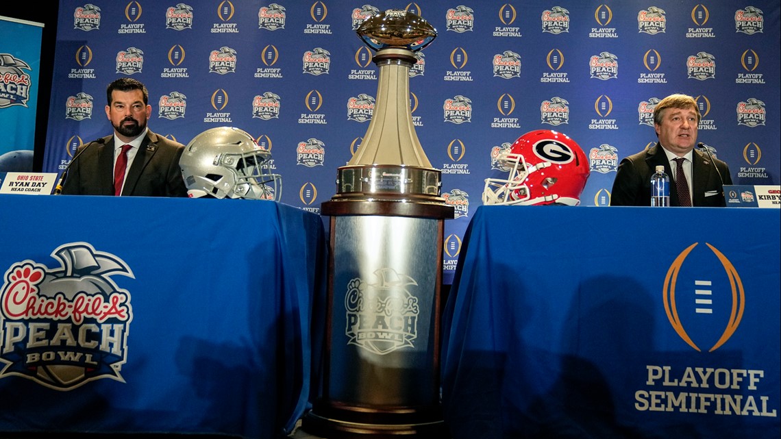 Ryan Day and Kirby Smart Peach Bowl press conference - Vimarsana News
