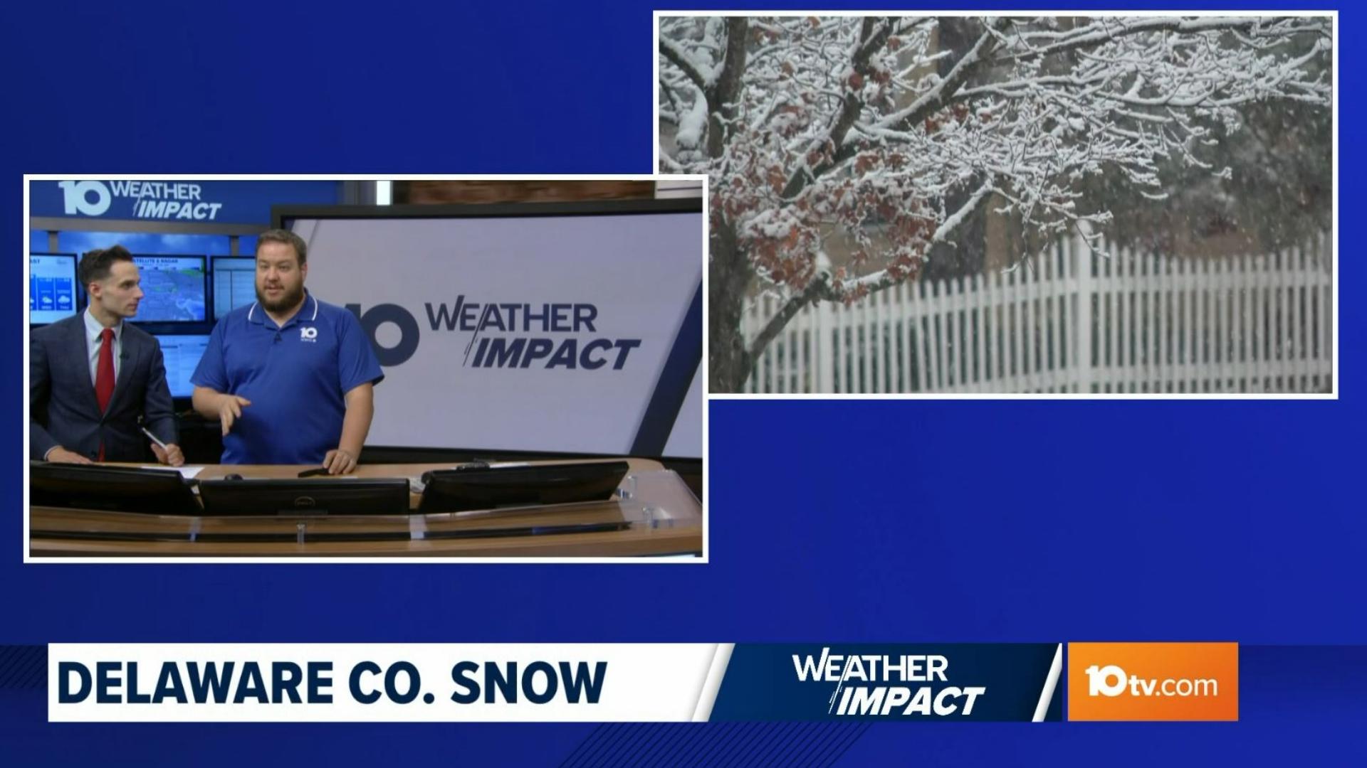 Meteorologist Dylan Robichaud shares all things weather with 10TV's Michael Behrens... and you! Today's topics: Ohio drought and how roadways are treated.