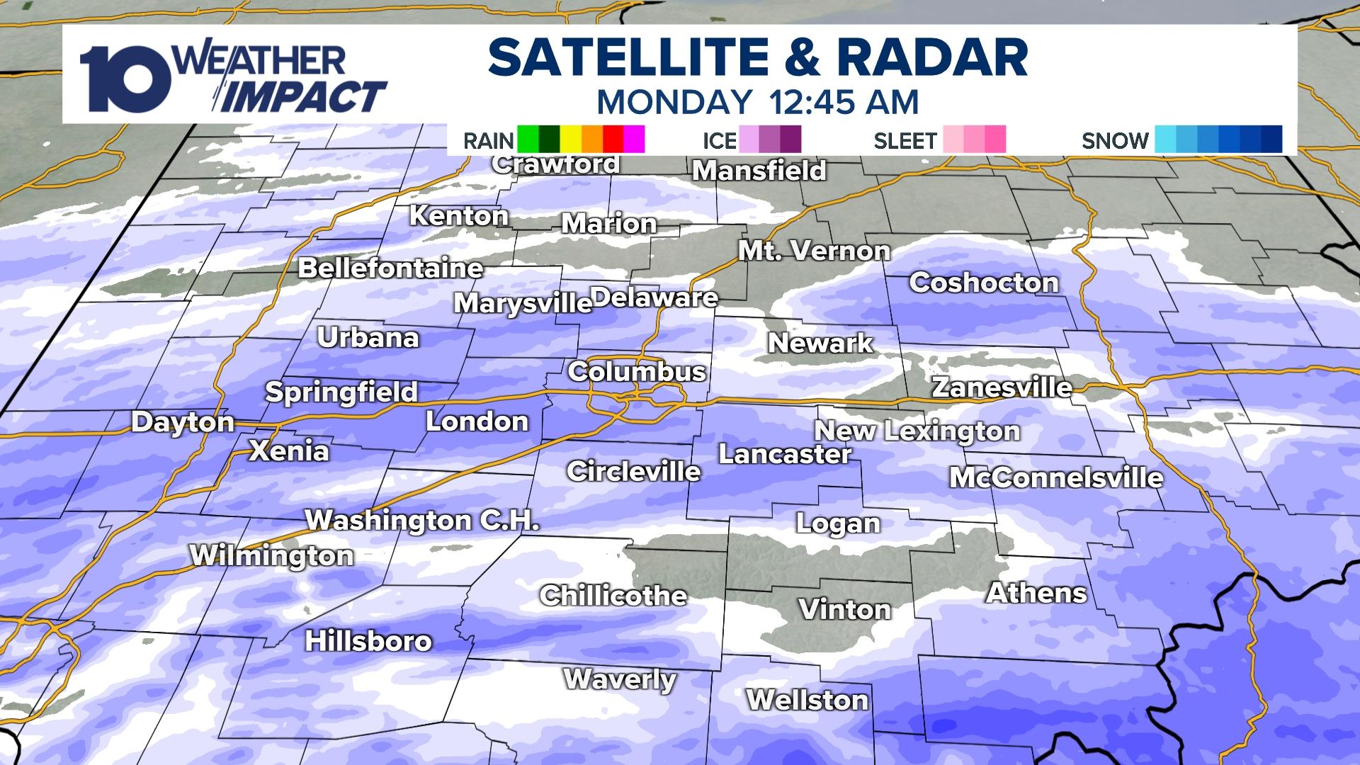 LIVE RADAR | Tracking the winter storm in Columbus, Ohio | 10tv.com
