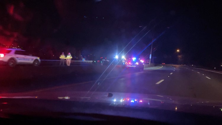 Man dead, Dublin officer hurt in wrong-way crash on I-70 near downtown Columbus