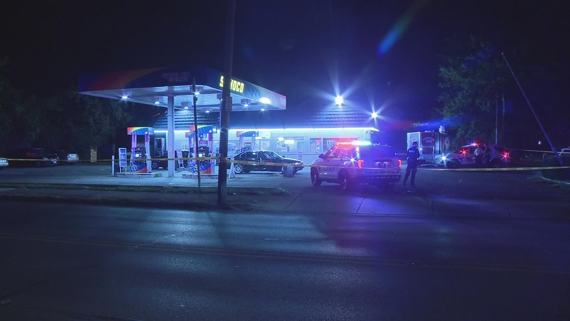 The shooting happened on Sept 21. at the Sunoco gas station on Cleveland Avenue.