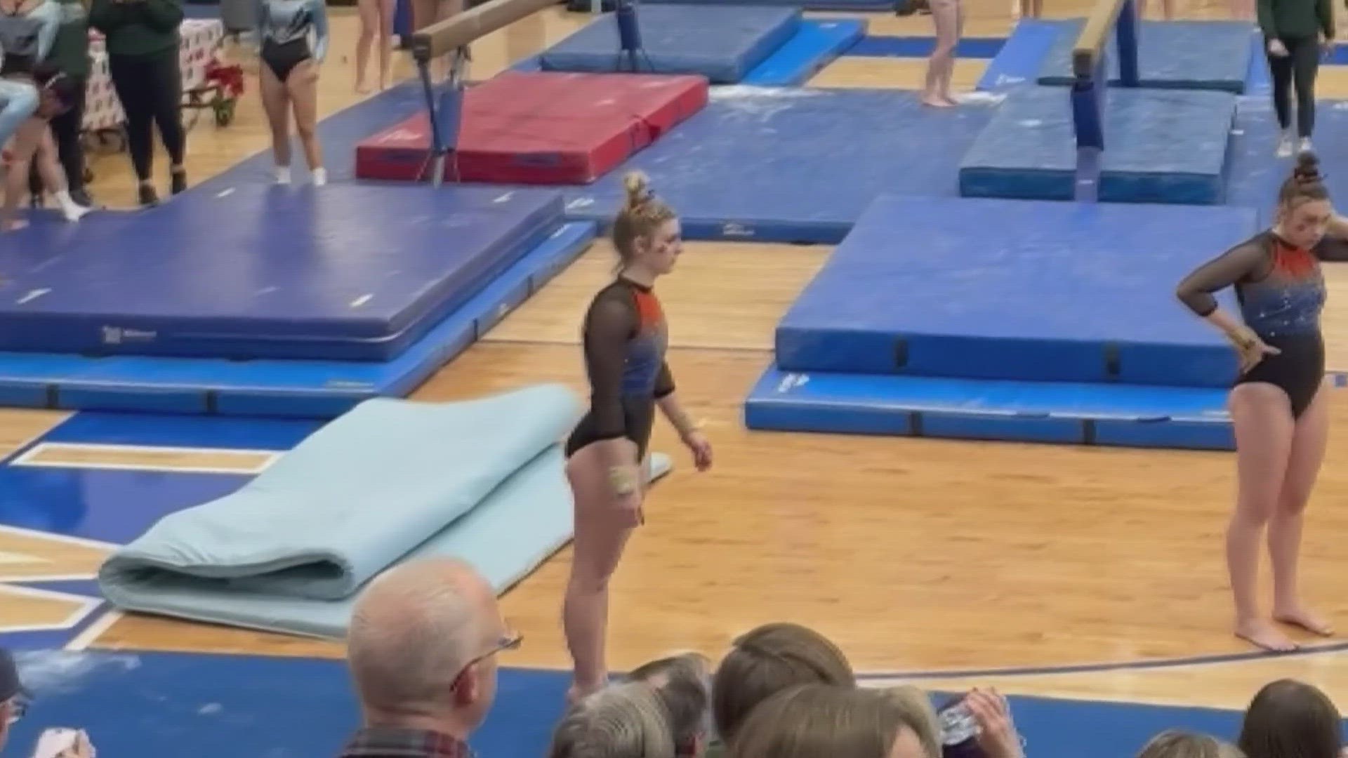 This week's 10TV Athlete of the Week is senior Olentangy Orange gymnast Jade Gerhard.