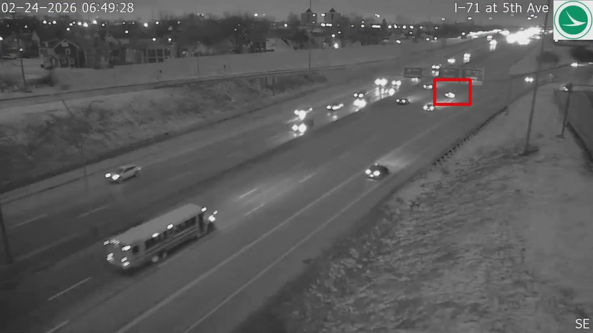 （ᵕ o̴̶̷ ⩊ o̴̶̷ ᵕ） ODOT video shows driver who missed exit cause crash on I-71 in