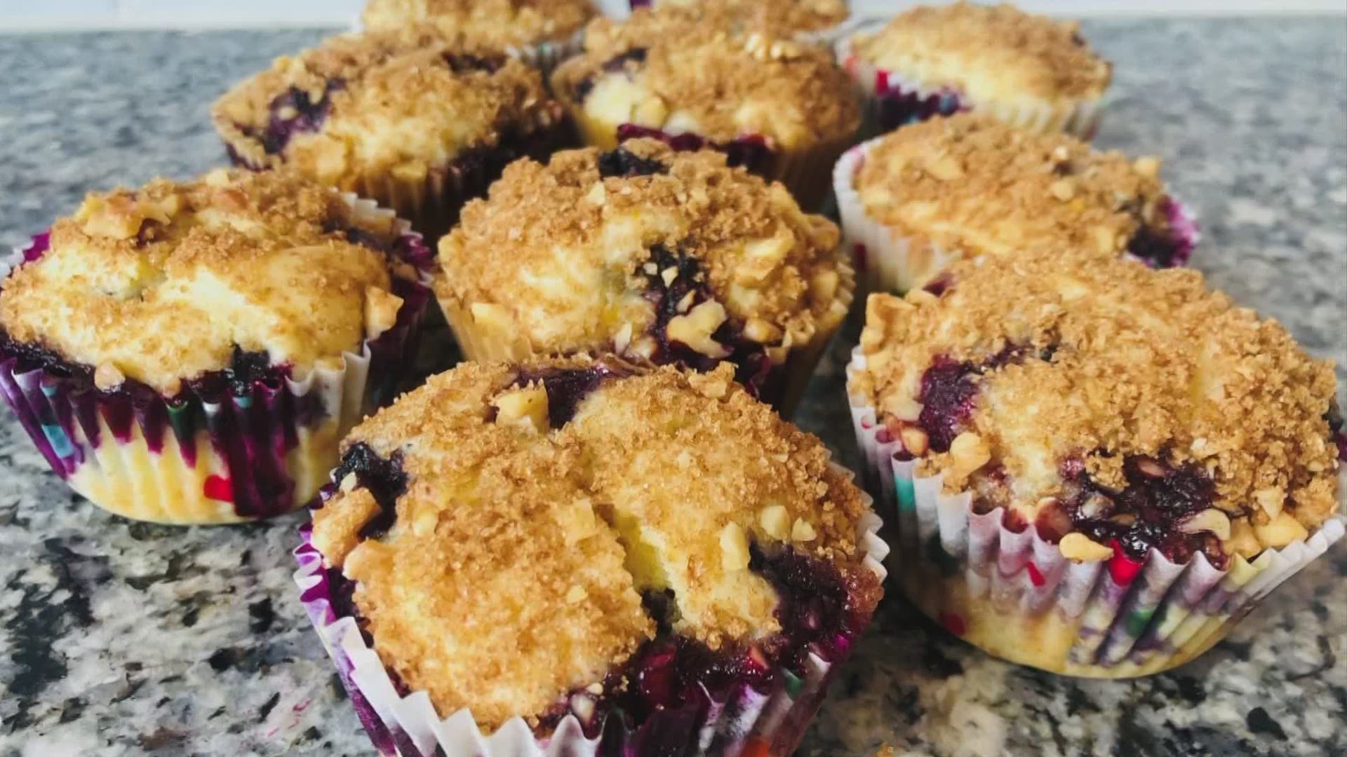 It's National Blueberry Muffin Day and it is one of 10TV's Brittany Bailey's favorite things to make!