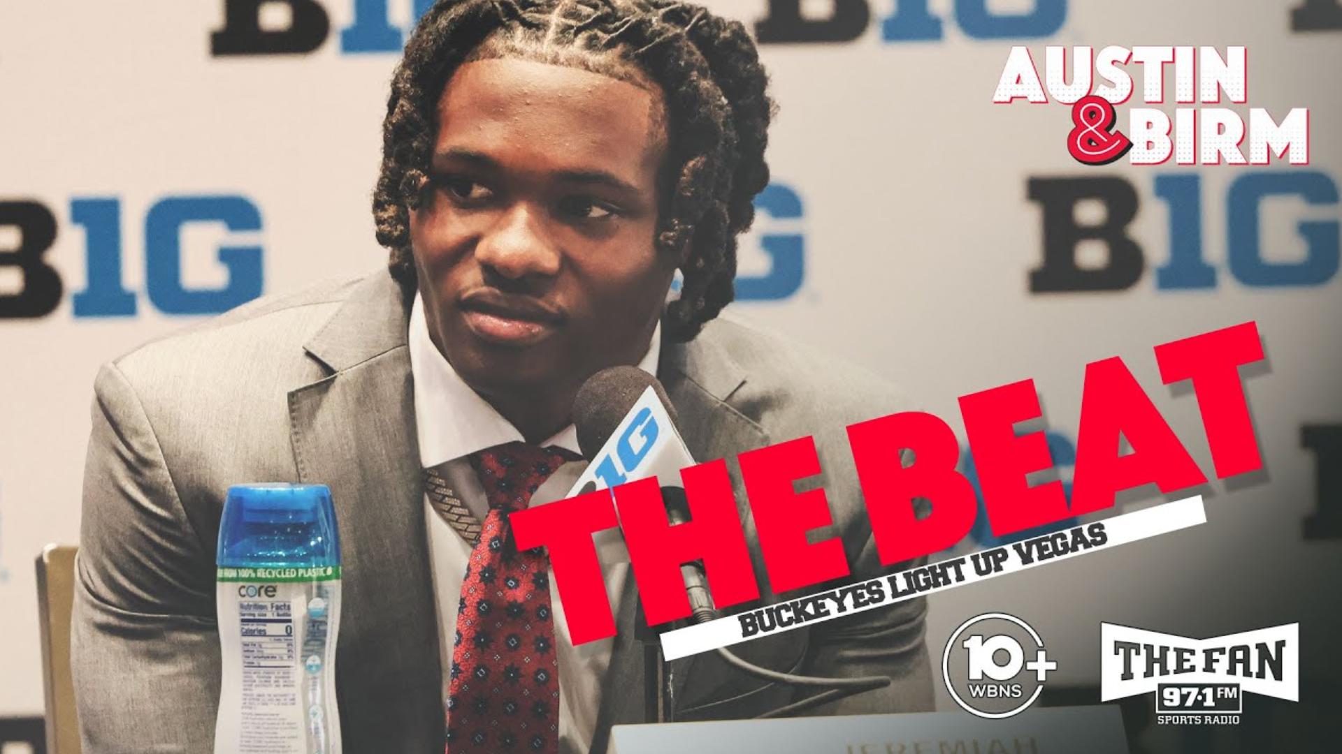 THE BEAT is coming to you from Big Ten Media Days in Las Vegas with Jeremiah Smith, Sonny Styles and Caleb Downs.