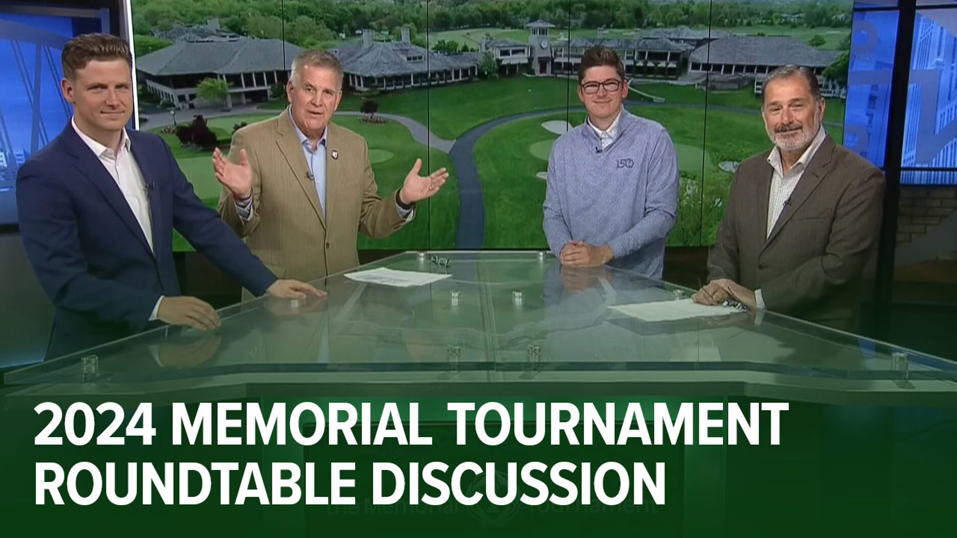 10TV's Dom Tiberi and Adam King are joined by 97.1 The Fan's Timmy Hall and Skip Mosic to discuss this year's Memorial Tournament at Muirfield Village Golf Club.