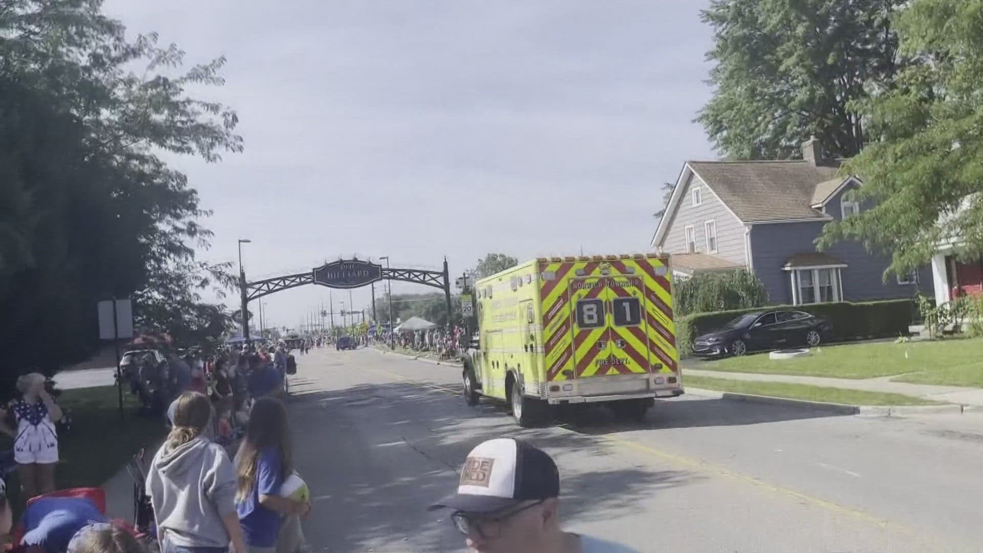 Couple helps after Hilliard Fourth of July parade incident