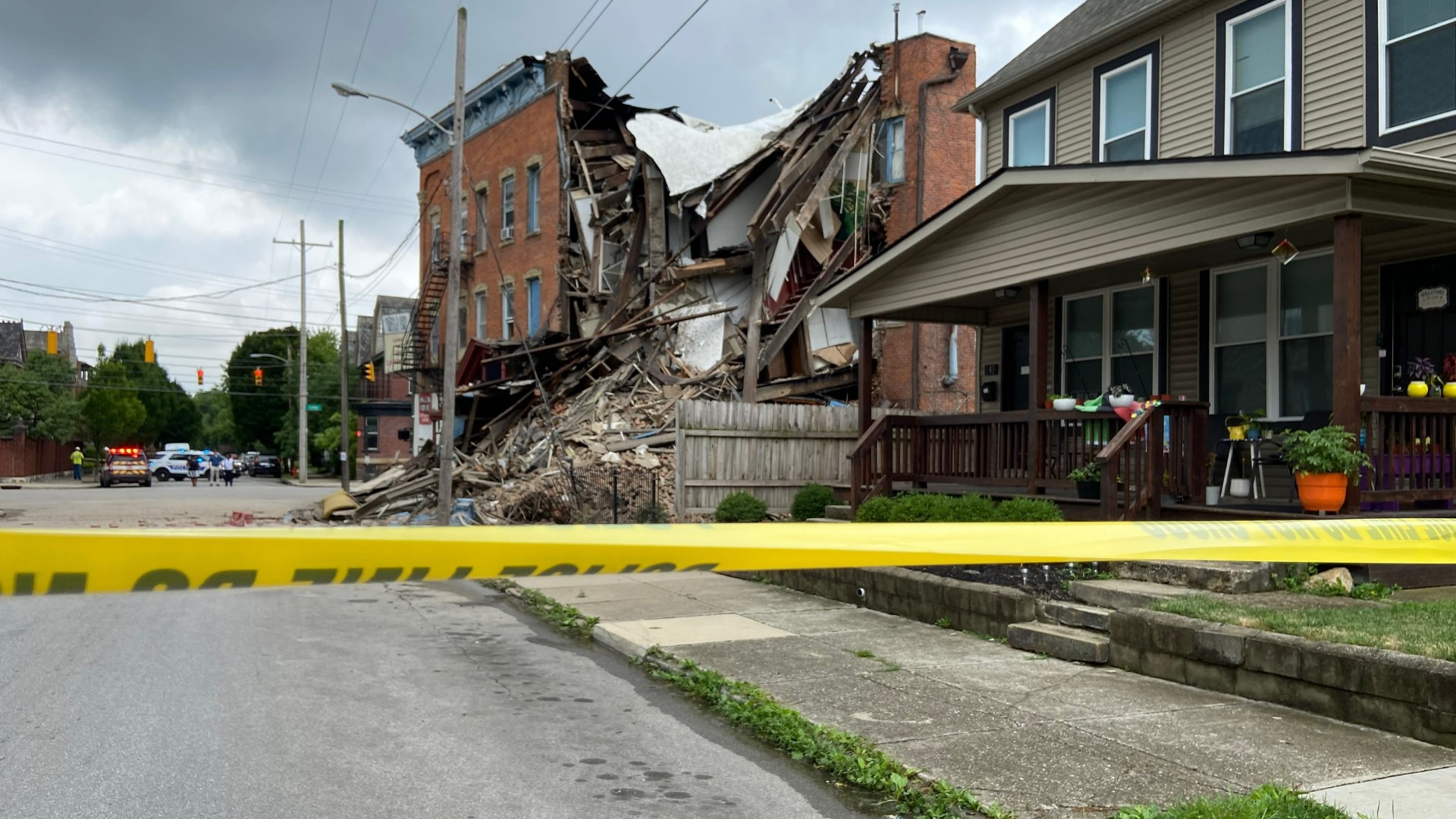 The city's chief building official has since issued an emergency order requiring the owner to demolition the building immediately.