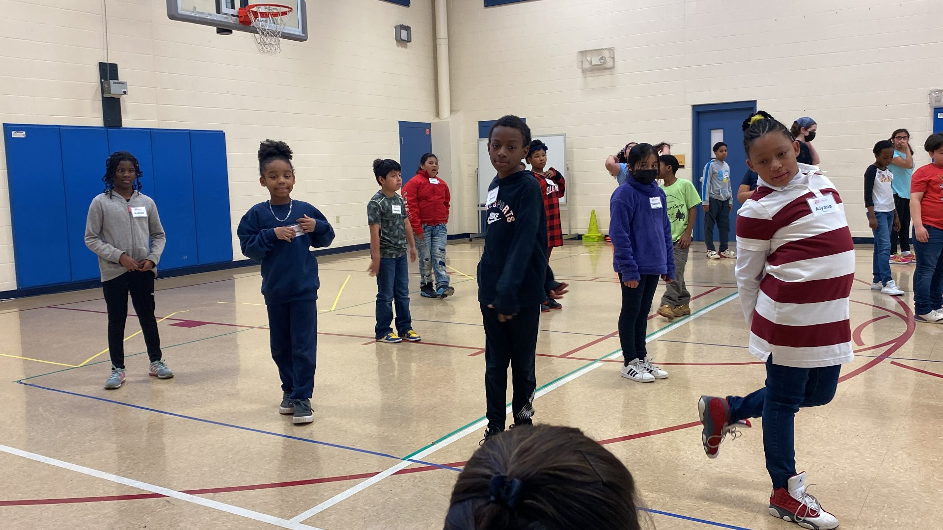 Fourth graders at East Columbus Elementary School have immersed themselves – and their bodies – into a program called Momentum.
