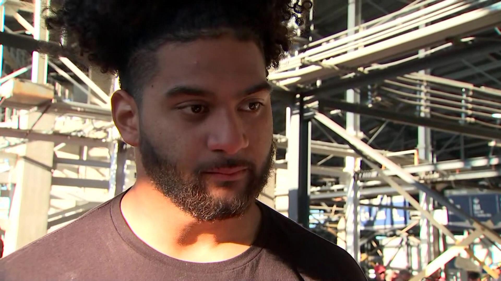 J.T. Tuimoloau discusses Ohio State's 20-13 win over Penn State.