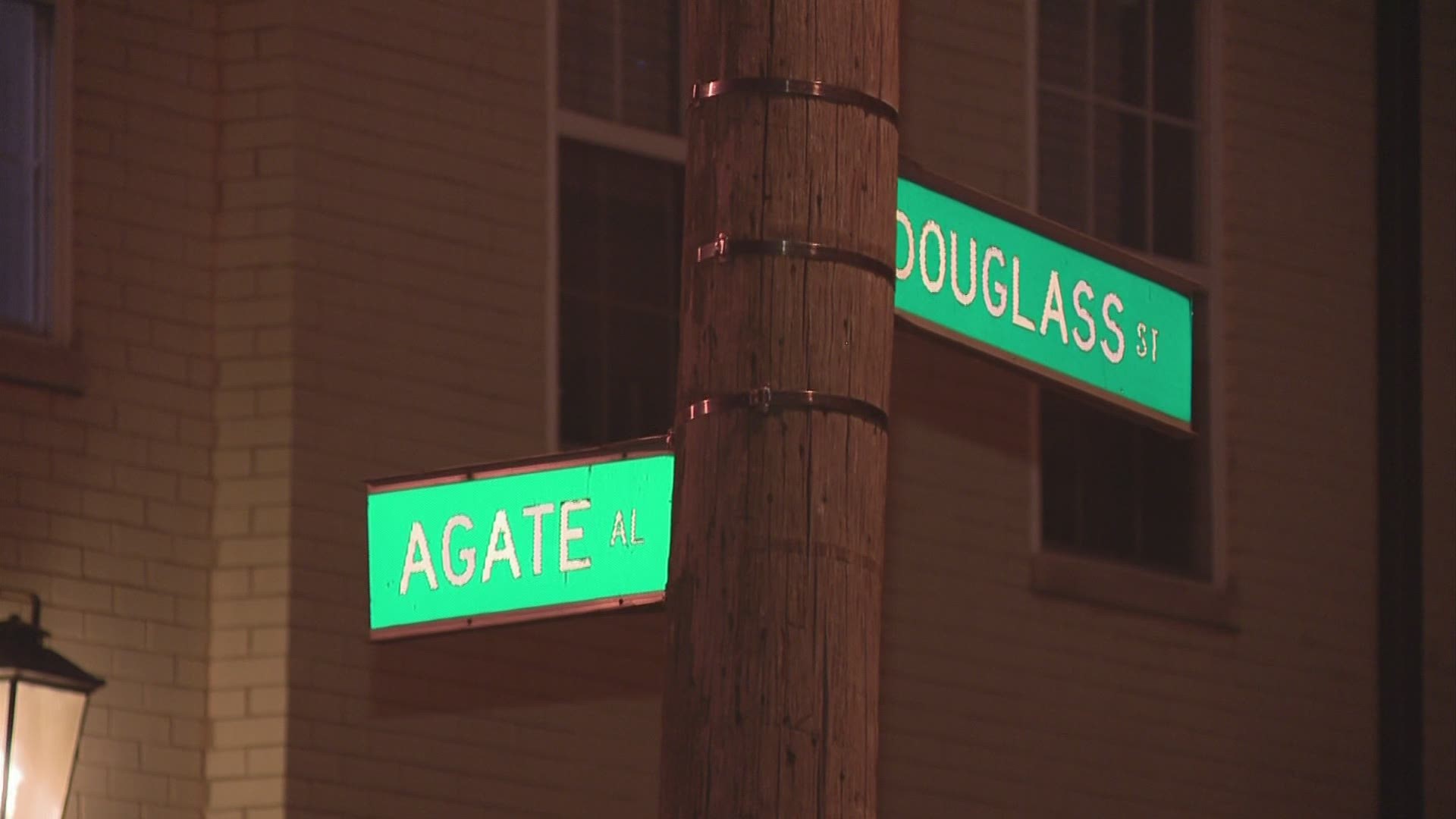The shooting happened around 9 p.m. in the area of 66 S. Douglass Street.