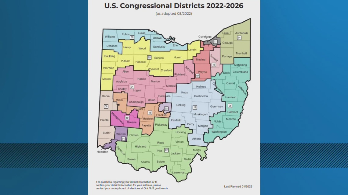 Ohio lawmakers will soon try to redraw the state's congressional district maps