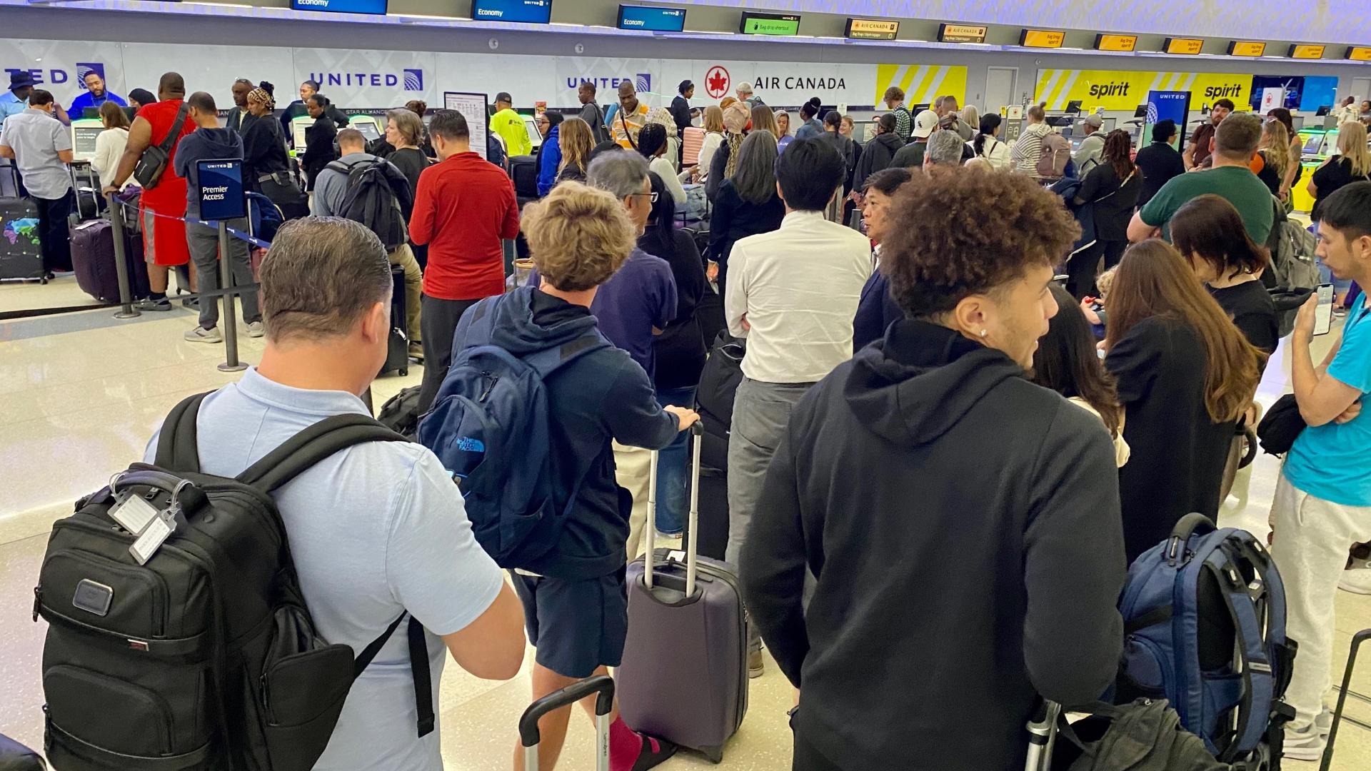 A global technology outage grounded flights, knocked banks offline and media outlets off air in a massive disruption.