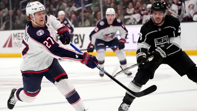 Kings use strong second period to beat Blue Jackets 4-1