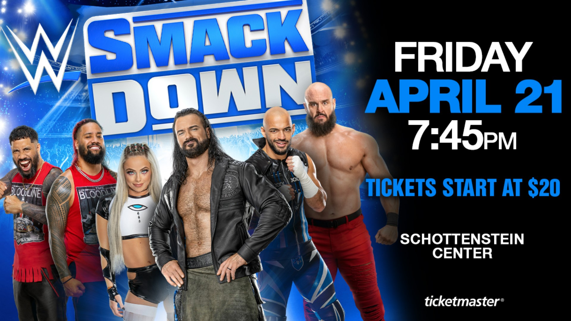WWE Smackdown coming to Columbus this April