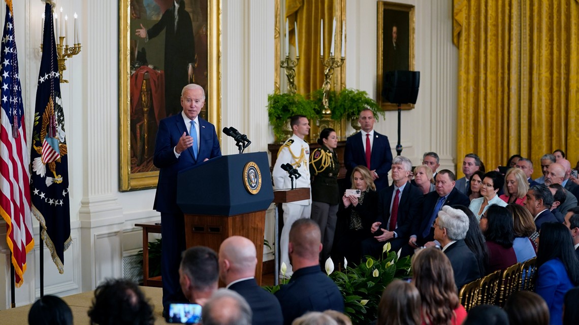 'True heroism:' Ohio deputy among 8 others honored by Biden with Medal of Valor